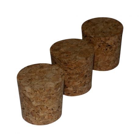 Multiple pack discounts. Solid or bored Cork Demijohn bungs for wine making 