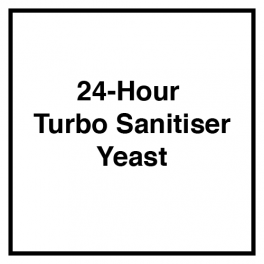 24 Hour Turbo Sanitiser Yeast