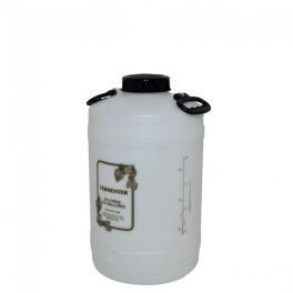 Fermenter (With Markings)- 25 Litre - with Large 4 Cap (Plastic)
