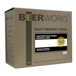 Southern Gold Digger Premium Lager - Beerworks Craft Brewery Series