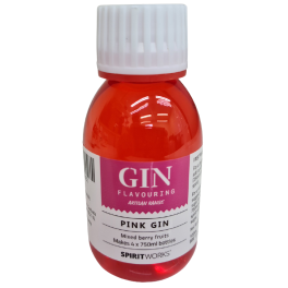 100ml - Pink Gin Spiritworks Artisan Gin Range