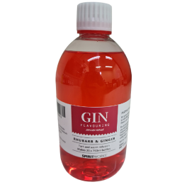 500ml - Rhubarb & Ginger Gin  Spiritworks Artisan Gin Range