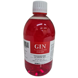 500ml - Strawberries & Cream Gin  Spiritworks Artisan Gin Range