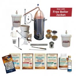spiritworks-boiler-with-ss-alembic-copper-dome-and-alembic-copper-condenser-complete-gin-botanicals-starter-bundle