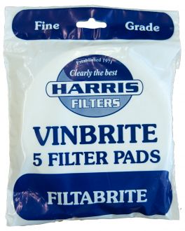 Harris Filtabrite Pads for Vinbrite Filter