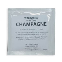 Wineworks Champagne Yeast 5g Sachet