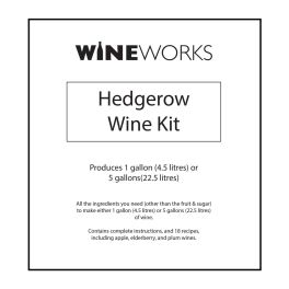 Hedgerow Wine Kit - Makes 2x4.5 Litres or 1x22.5 Litres