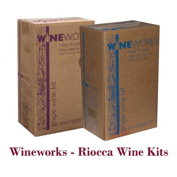 Wineworks Riocca Kits - Now with a better quality grape juice!
